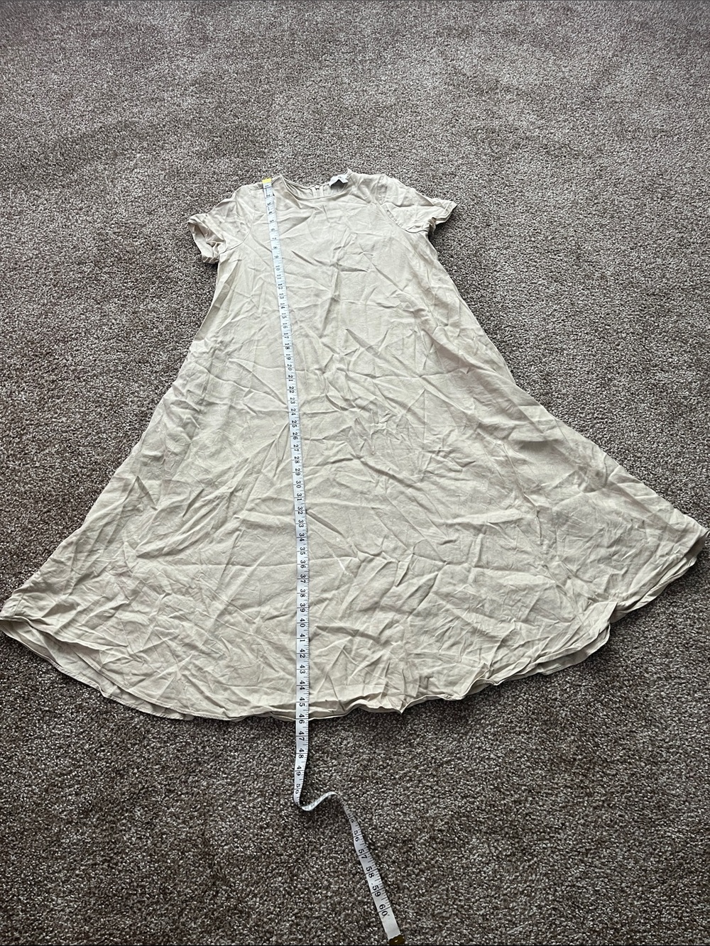 Banana Republic Cream Maxi Dress - Picture 5 of 6